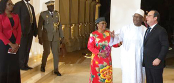Le 15 janvier 2017, le Palais de Koulouba réhabilité a été utilisé pour la réception des Chefs d’Etats du Sommet Afrique France.